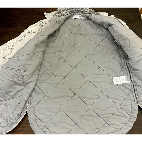 Iro Paris Womens Cotton Long Sleeve Buttoned Lined Jacket Blue Size 36 - Picture 6 of 7